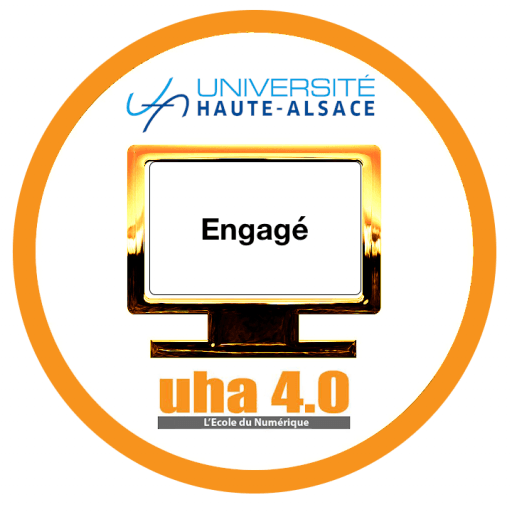 Badge Engagé UHA 4.0