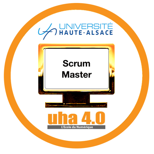 Badge Scrum Master UHA 4.0