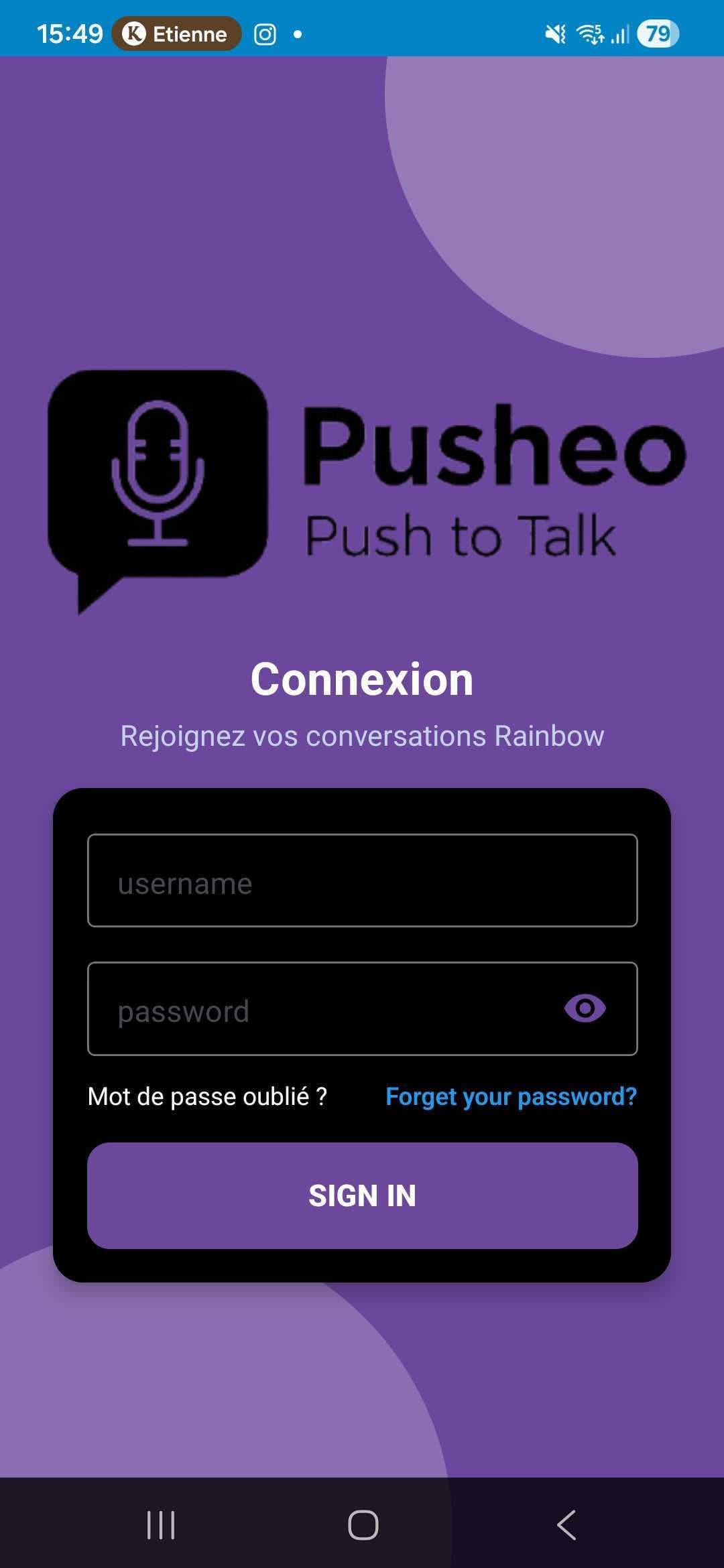 Projet Push To Talk Pusheo — image 1