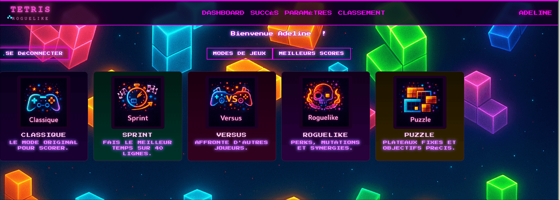Aperçu de Projet Tetroworld